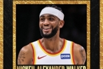NBA官方：老鹰球员亚历山大-沃克当选本赛季最快进步球员！